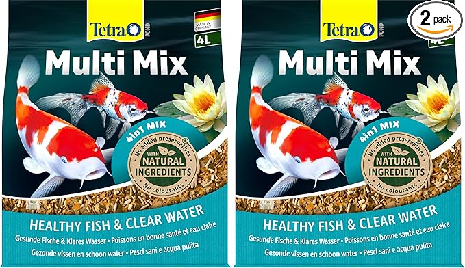غدای میکس ماهیان استخری تترا- 4لیتری
